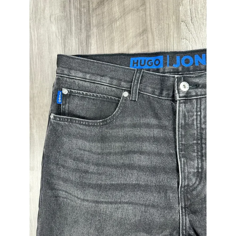 HUGO Jonah Regular Straight Jeans Black NWT — Size 32x32